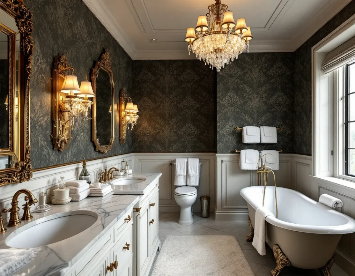 Élégance Intemporelle : Salles de Bain Raffinées avec les Toilettes Anciennes Porcher